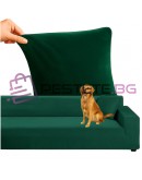 Калъф диван еластичен кадифе 145 - 185см